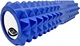 Массажный ролик-валик для МФР и йоги EasyFit Grid Roller 45 см v.2.2 роллер-массажер для спины, ног, рук и шеи EF-2028-BL Синий (56001823) - изображение 3