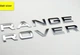 Напис Range Rover Рендж Ровер матовий Сірий - зображення 3