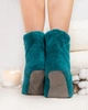 Тапочки-сапожки домашние махровые Темно-бирюзовый Maybel 38-39 (2800_3) - изображение 2
