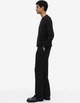 Джемпер H&M М0127256 (05643582) колір чорний S - изображение 4