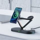 Бездротовий Зарядний Пристрій AceFast E9 3in1 Fast Wireless Charger Desktop Holder - зображення 5