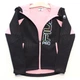 Куртка Softshell для фитнеса Fila 7-8 лет (122-128 см) черный с розовым (105522-99-7-8) - изображение 3