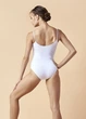 Купальник BELLA, на бретелях 90%бавовна, 10%еластан, білий, XS - изображение 2