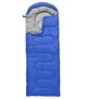 Спальный мешок зимний (спальник) одеяло с капюшоном E-Tac Winter Blue UKC - изображение 1