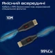 Кабель Promate ProLink4K60-10M HDMI to HDMI v2.0 UHD HDR 10 м Black (prolink4k60-10m) - зображення 5