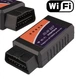 Авто сканер ELM 327 2.1 Wi-Fi автосканер для айфона (559341017) Длинный Черный - изображение 3