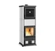 Чавунна піч La Nordica NOVA FORNO MATTE WHITE - зображення 1