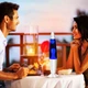 Настольная Лава лампа с воском без запаха motion lava lamp Happy Home KM IO37 34.5 см синяя - изображение 5