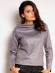 Bluza damska bez kaptura Infinite You M113 XL Szara (5902360582354) - obraz 1