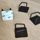 Тримачі для кухонної губки-мочалки в раковину Haowa Sponge Holder (3M) 4шт Чорні - зображення 3