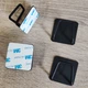 Тримачі для кухонної губки-мочалки в раковину Haowa Sponge Holder (3M) 4шт Чорні - зображення 4