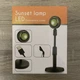 Проекційна різнокольорова RGB лампа Sunset Lamp з ефектом заходу сонця з пультом світильник від USB ЮСБ - зображення 11
