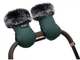 Рукавиці для коляски Northmuff forest green, Bair (зелений), 680674 - зображення 3
