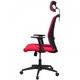 Офісне крісло Barsky Mesh Black/Red (BM-01_Mesh) - изображение 3
