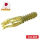 Силиконовый октопус для микроджига Reins Ring Tube Micro 1.5" #005 Green Pumpkin Blue (съедобный, 12шт) - изображение 1