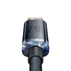 Кабель Baseus Crystal Shine Series Fast Charging Lightning 2.4A (1.2m) фиолетовый - изображение 6