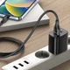 Кабель Proove Soft Silicone USB to Type-C 2.4A (1m) black - зображення 10