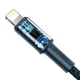 Кабель Baseus High Density Braided Type-C to Lightning PD 20W (1m) Голубой - изображение 6