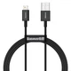 Кабель Baseus Superior Series Fast Charging Lightning 2.4A (1m) black - изображение 1