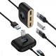 USB-хаб Baseus Square Round USB to USB 3.0 + 3USB 2.0 (1m) black - изображение 9