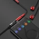 Перехідник AUX Baseus L41 Type-C to Type-C + 3.5mm black - зображення 3