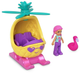 Набір фігурок Mattel Polly Pocket Pollyville Helikopter Ananas (0194735109296) - зображення 3