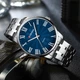 Наручний годинник Curren 8422 Silver-Blue синій - зображення 2