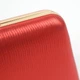 Клатч бокс вечерний маленький овальный выпускной через плечо 19x12x4 см Красный - изображение 7