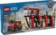Конструктор Lego City Пожежне депо з пожежною машиною 60414 - зображення 1