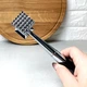 Молоток кухонный для отбивания мяса с чёрной ручкой - изображение 1