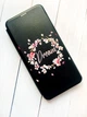 Чохол-книжка чорний з малюнком на Samsung Galaxy A17 5G Віночок з сакури (принт 284) - зображення 2