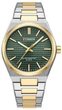 Мужские часы Curren 8439 Silver-Gold-Green - изображение 1
