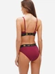 Комплект (бралетт + трусики-слипы) женский Apriori Modern AF-010510 XL Бордовый (ROZ6501003632) - изображение 2