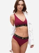 Комплект (бралетт + трусики-слипы) женский Apriori Modern AF-010510 XL Бордовый (ROZ6501003632) - изображение 5