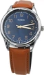 Часы Casio MTP-V005L-2B4 UDF в синем цвете с легкими оттенками коричневого для ношения на запястье. - изображение 1