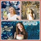 Сверкающий настенный фотофон Kate набор 24 панели 30х30 см (розовый) - изображение 8