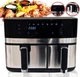 Аэрофритюрница двухкамерная DMS HF-10E Duo 2800 Вт 6/4 л - изображение 5