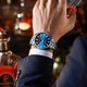 Мужские часы Curren 9090 Silver-Blue - изображение 3