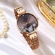 Женские часы Curren C9068L Gold Cofee - изображение 2
