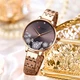 Женские часы Curren C9068L Gold Cofee - изображение 3