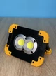 Прожектор LED 20W OSL+COB 300+300LM 6500 IP65 USB и аккум. жёлто-черний "LEMANSO" LMP90 - изображение 3