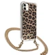 Чохол Guess Gold Strap для iPhone 11 Leopard (GUHCN61KCLEO) - зображення 4