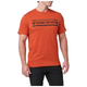 Футболка 5.11 PT-R RAISING BAR TEE 76320 Medium, Autumn Orange - изображение 2