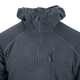 Кофта флісова Helikon-Tex Alpha Hoodie Jacket Grid Fleece Shadow Grey L - зображення 13