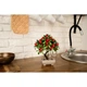 Штучна квітка в горщику Decoramo, 18*24см, (DC-59) (65698-11) - зображення 3
