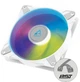 Вентилятор Arctic P14 PWM PST ARGB 140 мм White (ACFAN00276A) - зображення 2