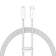 Кабель Baseus Dynamic Series Fast Charging Type-C to Lightning 20W (1m) white - изображение 1