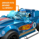 Klocki konstrukcyjne Mega Bloks Hot Wheels 64 Corvette Grand Sport 88 elementów (194735071371) - obraz 3