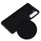 Чехол Fiji Full Soft Premium для Samsung Galaxy S22 (S901) противоударный бампер с микрофиброй Black - изображение 4