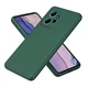 Чехол Fiji Full Soft Premium для Xiaomi Redmi 12 противоударный бампер с микрофиброй Dark Green - изображение 1